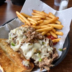 Jimmy's Diner - Philly cheese with fries