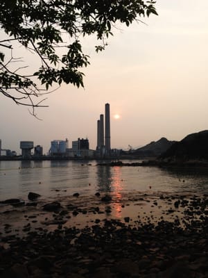 Lamma Power Station Beach by null
