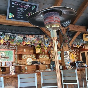 Guppy's Restaurant & Tavern - Outdoor bar. - Seafood Near Me - Bemus Point, New York Guppy's Restaurant & Tavern - Outdoor bar. - Seafood Near Me - Bemus Point, New York