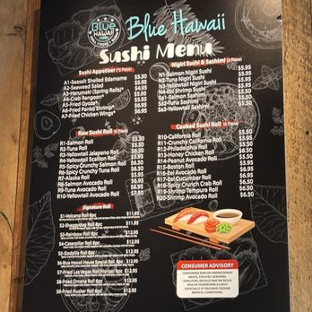 Blue Hawaii - Menu - Sushi Bars Near Me - Omaha, Nebraska