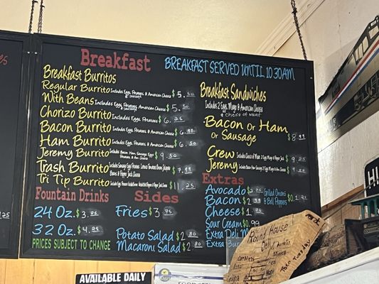 Menu photo 7 Roundhouse Deli Roseville, CA