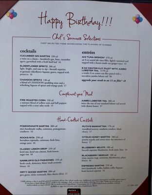 Menu photo 4 Ruth's Chris Steak House Long Beach, CA Menu photo 4 Ruth's Chris Steak House Long Beach, CA