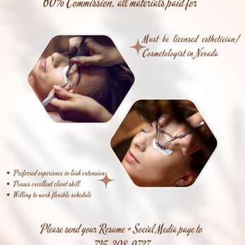 Luxe Lashes Spa - ***JOP OPPORTUNITY 60% COMMISSION. (ALL MATERIAL PAID )***
CALL/ TEXT 725-308-9737 FOR MORE INFORMATION - Eyelash Service Near Me - Las Vegas, Nevada Luxe Lashes Spa - ***JOP OPPORTUNITY 60% COMMISSION. (ALL MATERIAL PAID )***
CALL/ TEXT 725-308-9737 FOR MORE INFORMATION - Eyelash Service Near Me - Las Vegas, Nevada