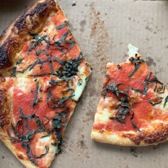 8 1/2 - Already ate some of this margherita pizza - Pizza Near Me - Richmond, Virginia