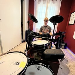 Top Shelf Drum Lessons - My little guy landon