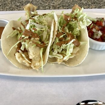 LBCC Bistro - Fish tacos (tilapia) - 11/22/2016 - Cooking Schools Near Me - Long Beach, California