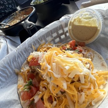 Torchy's Tacos - The Trailer Park Taco made "trashy" with queso! - Tacos Near Me - Austin, Texas