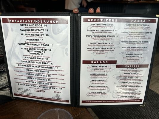 Menu photo 4 The Wheelhouse Brooklyn, NY