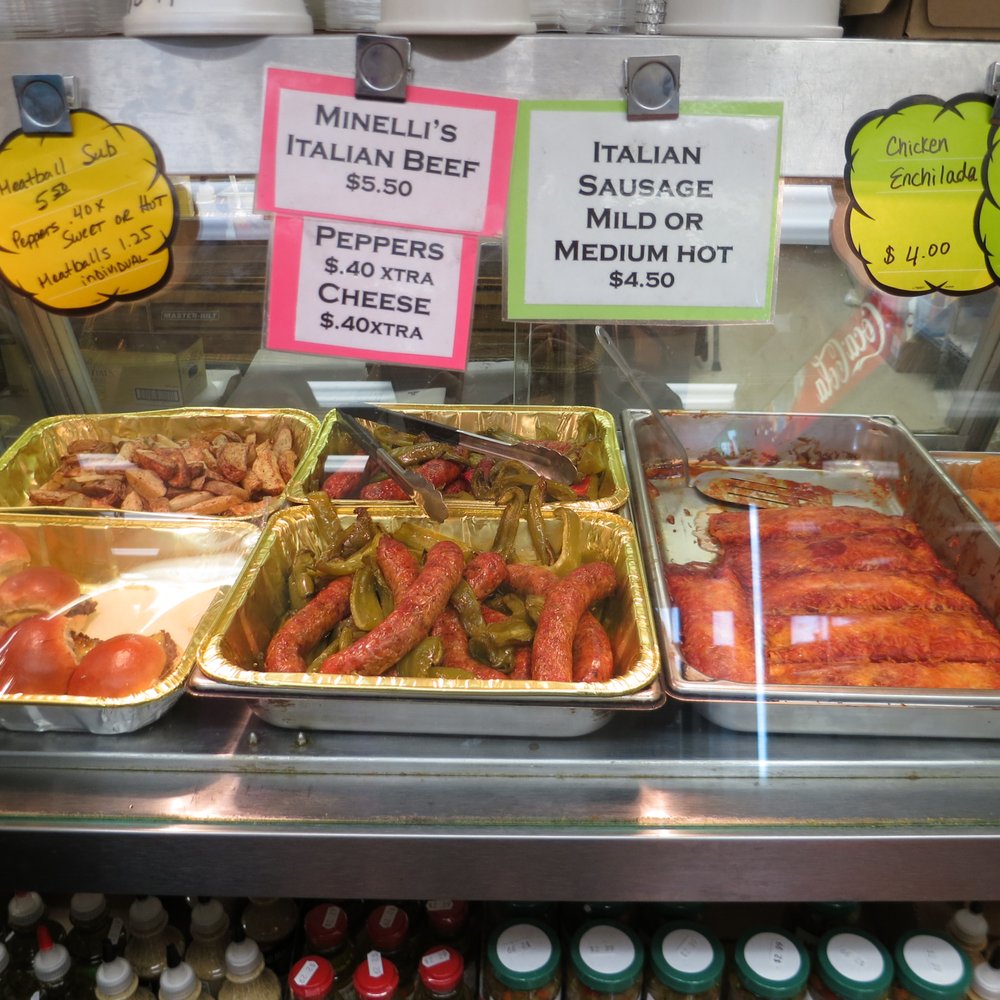 Minelli Meat and Deli - Some lunchtime offerings - International Grocery Near Me - Niles, Illinois
