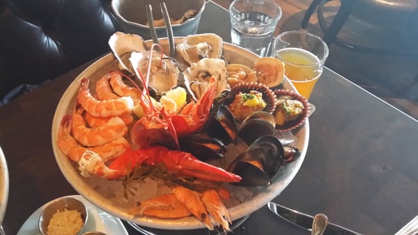 Photo of Water Grill - Santa Monica - Santa Monica, CA, US. Iced Shellfish Platter