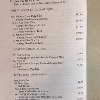 Phở Minh - Menu June 2020 - Vietnamese Near Me - Pittsburgh, Pennsylvania Phở Minh - Menu June 2020 - Vietnamese Near Me - Pittsburgh, Pennsylvania