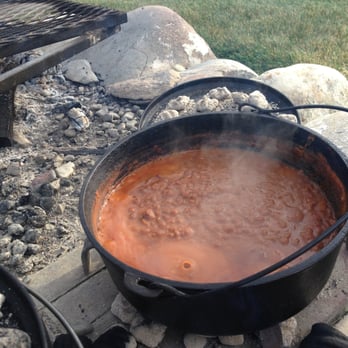 Judy's Table - Possibly the best beans I've ever had. Cooked in a dutch oven! - Bed & Breakfast Near Me - Ennis, Montana