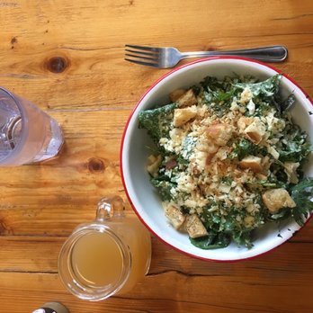Bounty Kitchen - Queen Anne - Kale flagship and apricot ginger kombucha - Salad Near Me - Seattle, Washington Bounty Kitchen - Queen Anne - Kale flagship and apricot ginger kombucha - Salad Near Me - Seattle, Washington