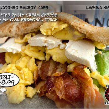 Corner Bakery Cafe - Breakfast BLT - If you've never had a BLT with cream cheese, it's pretty awesome! Forever changed BLT's after trying it! True story. - Breakfast & Brunch Near Me - Lake Forest, California Corner Bakery Cafe - Breakfast BLT - If you've never had a BLT with cream cheese, it's pretty awesome! Forever changed BLT's after trying it! True story. - Breakfast & Brunch Near Me - Lake Forest, California