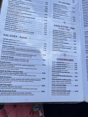 Menu photo 5 La fregate Paris, 75 Menu photo 5 La fregate Paris, 75