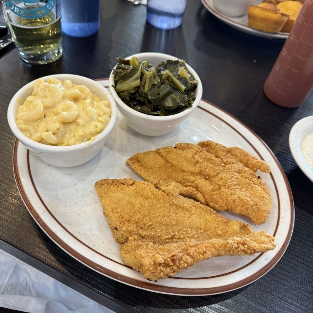 Mountain West Eatery - Catfish Southern Style Crispy Fried Fish Dinner was good, but soggy. - American Near Me - Las Vegas, Nevada Mountain West Eatery - Catfish Southern Style Crispy Fried Fish Dinner was good, but soggy. - American Near Me - Las Vegas, Nevada