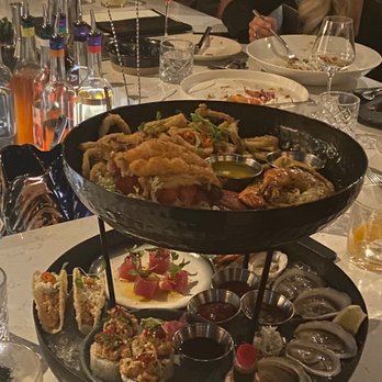 Mati - Incredible Seafood tower - Mediterranean Near Me - Ottawa, Ontario