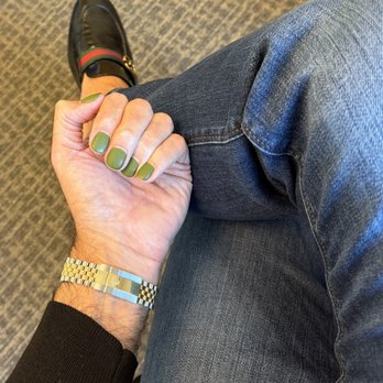 Vena Nail Salon - Matte army green gel giving G-Wagon vibes! - Nail Salons Near Me - Alameda, California Vena Nail Salon - Matte army green gel giving G-Wagon vibes! - Nail Salons Near Me - Alameda, California