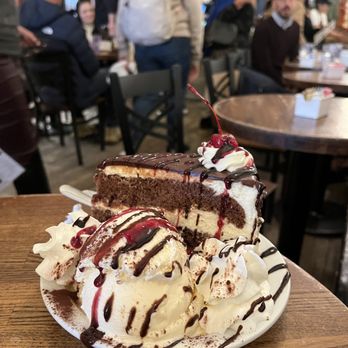 Martha’s Country Bakery - Black Forest Cake Slice, Vanilla Ice Cream - Bakeries Near Me - Forest Hills, New York