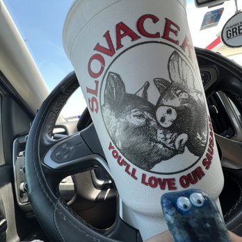 Slovacek's West - HUGE drink, great price - Bakeries Near Me - West, Texas