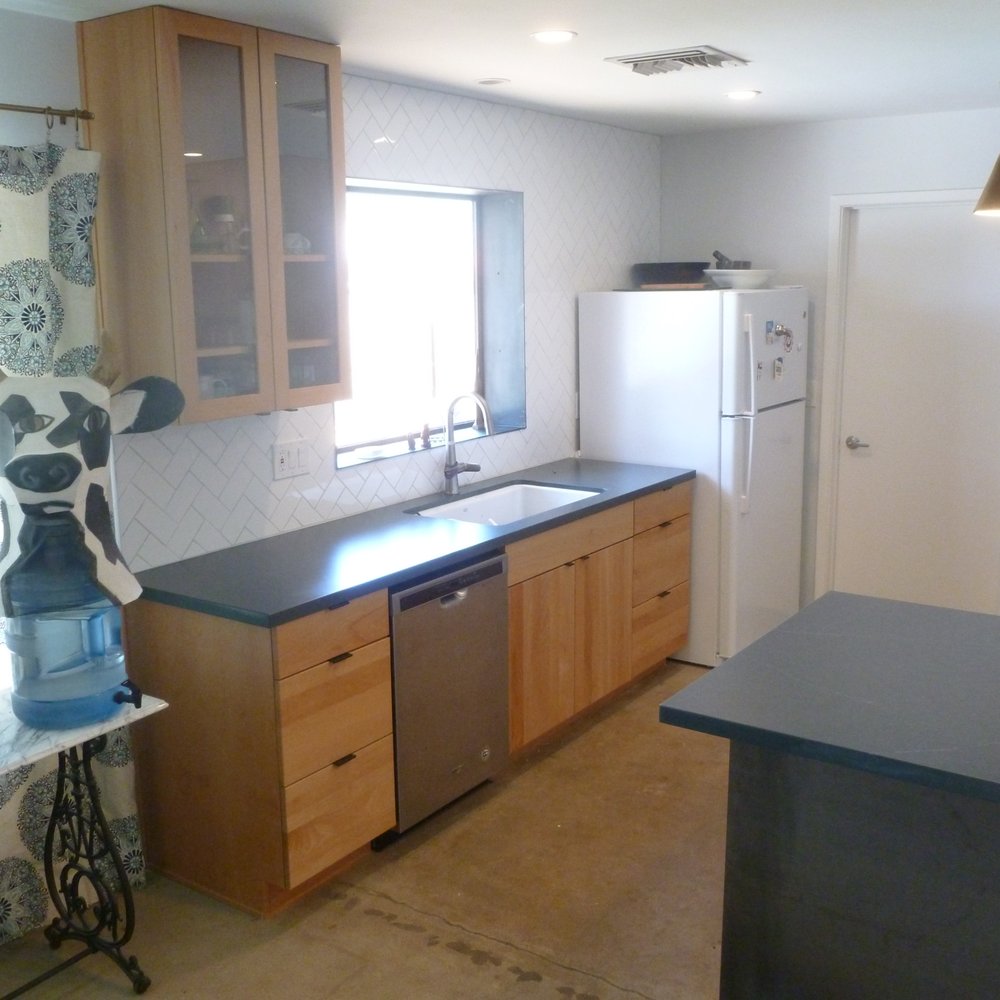 JK Cabinets and Design - Same old dishwasher and fridge. They're still working. Why buy new? - Cabinetry Near Me - Mesa, Arizona JK Cabinets and Design - Same old dishwasher and fridge. They're still working. Why buy new? - Cabinetry Near Me - Mesa, Arizona