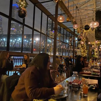 Beatnik On The River - Dining area by the river - Cocktail Bars Near Me - Chicago, Illinois Beatnik On The River - Dining area by the river - Cocktail Bars Near Me - Chicago, Illinois