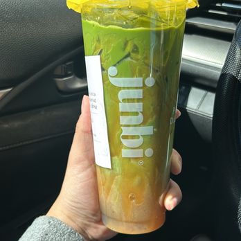 Junbi Matcha - Richardson - Sea Salt Caramel Banana Matcha Latte - Coffee & Tea Near Me - Richardson, Texas Junbi Matcha - Richardson - Sea Salt Caramel Banana Matcha Latte - Coffee & Tea Near Me - Richardson, Texas