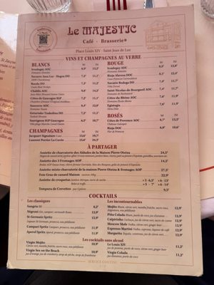 Menu photo 4 Le Majestic St Jean de Luz, 64