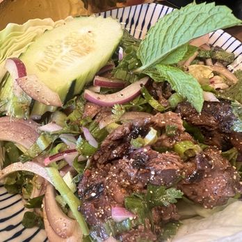 Manaao - "Spicy Beef Salad" Neua Nam Tok - Thai Near Me - Tustin, California Manaao - "Spicy Beef Salad" Neua Nam Tok - Thai Near Me - Tustin, California