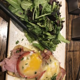 Raw/slightly poached eggs.