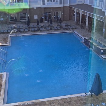 Courtyard by Marriott Albuquerque - Pool and Sauna shared by Courtyard by Mariott snd Marriott's Springhill Suites. Plenty of deck chairs and pool towels. - Hotels Near Me - Albuquerque, New Mexico