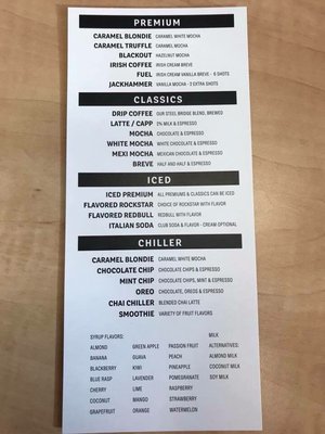 Menu photo 4 Black Rock Coffee Bar Mesa, AZ