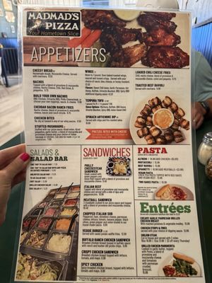 Menu photo 2 MadMad’s Pizza West Frankfort, IL