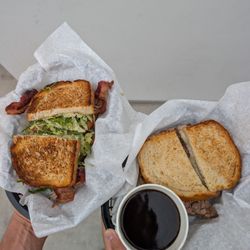 Board & Brew - Torrance - Beef Dip And BLT sandwiches