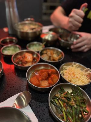 Daeho kalbijjim & beef soup by null