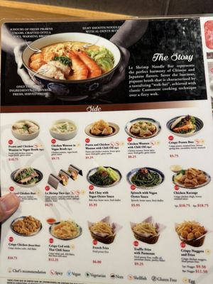Menu photo 4 Le Shrimp Noodle Bar Costa Mesa, CA Menu photo 4 Le Shrimp Noodle Bar Costa Mesa, CA