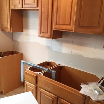 Good Deal Remodeling - Maple wood cabinets Shaker style installed by Good deal remodeling - General Contractors Near Me - Feasterville-Trevose, Pennsylvania Good Deal Remodeling - Maple wood cabinets Shaker style installed by Good deal remodeling - General Contractors Near Me - Feasterville-Trevose, Pennsylvania