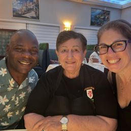 Mama wanted us to take a picture with her and we were honored!