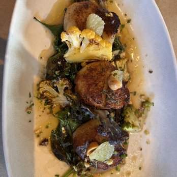 L'Amico - BLACKENED SCALLOPS - Italian Near Me - New York, New York