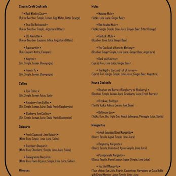 The Barrel - Drink Menu!! - Cocktail Bars Near Me - Council Bluffs, Iowa The Barrel - Drink Menu!! - Cocktail Bars Near Me - Council Bluffs, Iowa