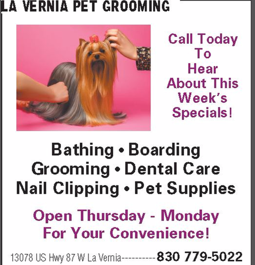 LA VERNIA PET GROOMING Updated September 2024 13078 US Hwy 87 W, La