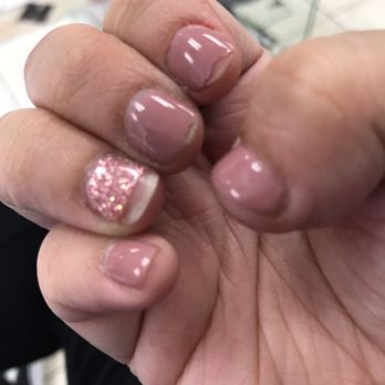 Precious Nails & Spa - Before they fixed the manicure this was 2 days having the gel - Nail Salons Near Me - Huntington Beach, California Precious Nails & Spa - Before they fixed the manicure this was 2 days having the gel - Nail Salons Near Me - Huntington Beach, California