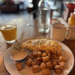 Ham & Swiss Omelet