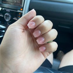Nail Studio & Spa - Short "square" but coffin shape