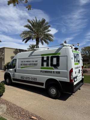 HQ Plumbing And Air Logo