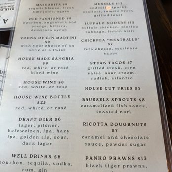 Aliment - Happy hour menu - June 2025 - New American Near Me - San Francisco, California Aliment - Happy hour menu - June 2025 - New American Near Me - San Francisco, California