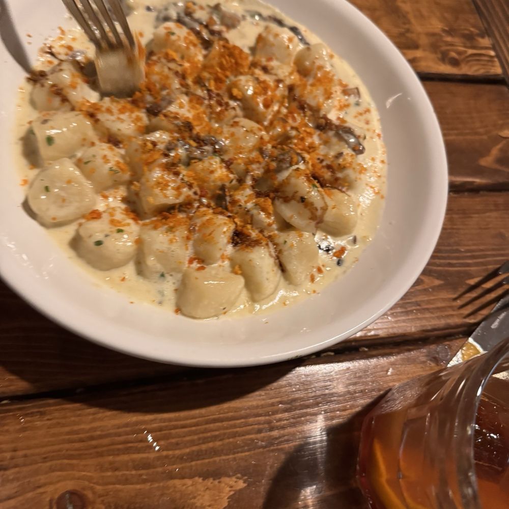 Author's Kitchen + Bar - Handmade Gnocchi with black truffle and wild mushrooms - Bars Near Me - Appleton, Wisconsin