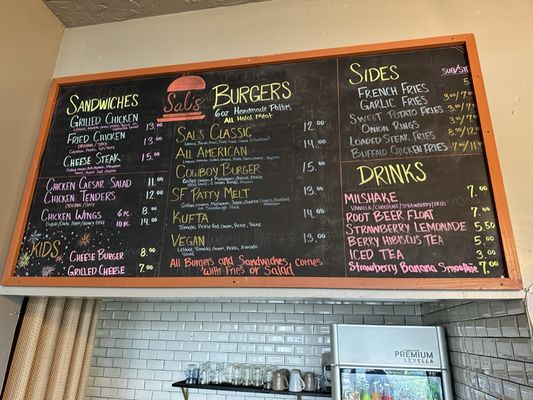 Menu photo 6 Sal's Burgers San Mateo, CA
