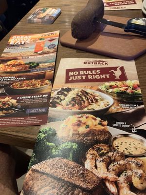 Menu photo 3 Outback Steakhouse Royal Palm Beach, FL Menu photo 3 Outback Steakhouse Royal Palm Beach, FL