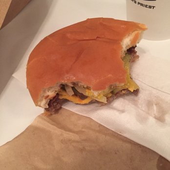 The Burger's Priest - A very tasty single cheese burger. - Burgers Near Me - Toronto, Ontario The Burger's Priest - A very tasty single cheese burger. - Burgers Near Me - Toronto, Ontario
